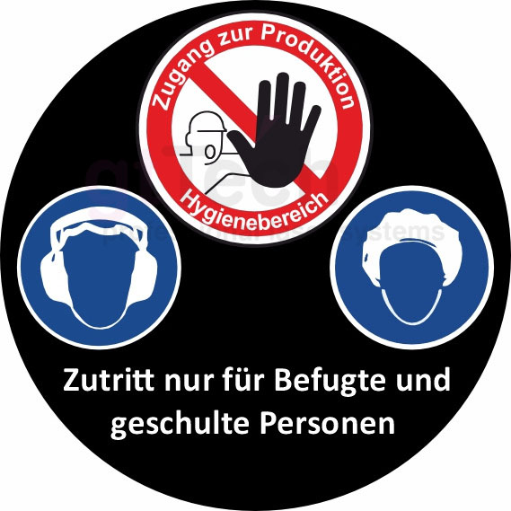 Zutrittsschild_individuell Zutrittsschild_individuell