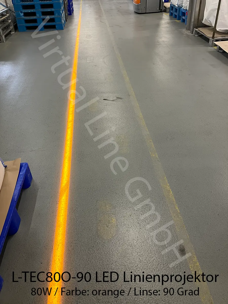 Linienprojektion-orange Linienprojektion-orange