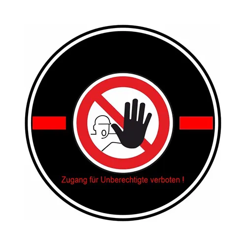 02R HALT Zugang verboten