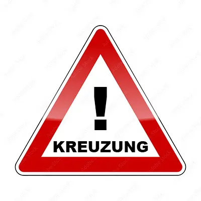 02R Achtung-Kreuzung